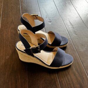 Navy Blue Espadrilles - Size 9 - Life Stride